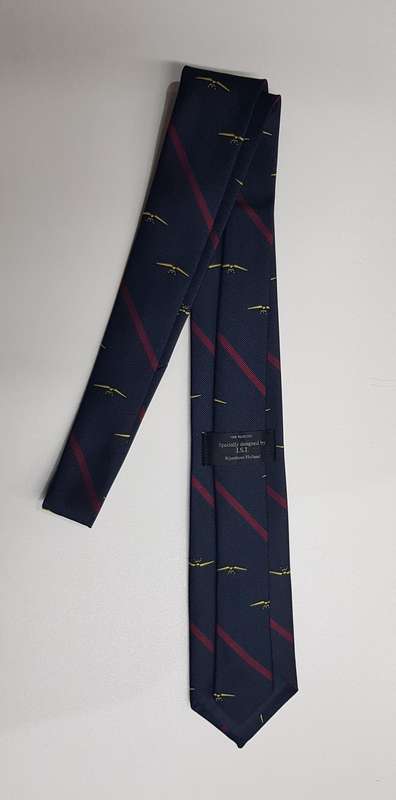 Mens Neckties: Description: Aviation themed Necktie specially designed by I.S.I. of Rijsenhout NL