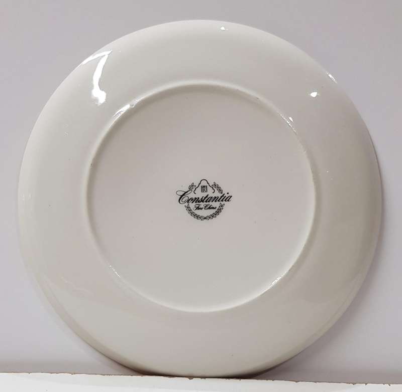 Vintage Kruger National Park souvenir ceramic plate by Constantia Fine China. Ceramic display plate