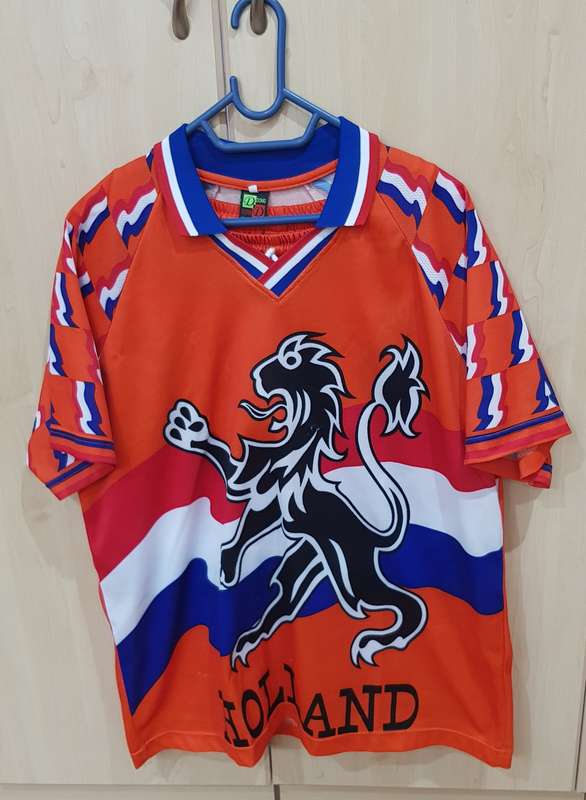 Vintage Netherlands Football Team Short Sleeved Jersey and shorts Set