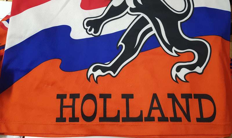 Vintage Netherlands Football Team Short Sleeved Jersey and shorts Set