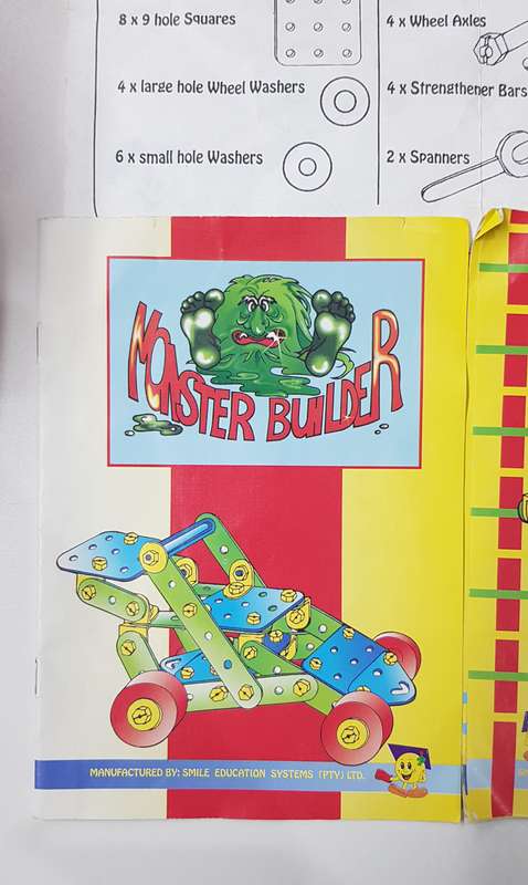 Smile Educational Toys  Monster Builder jumbo-sized construction set.