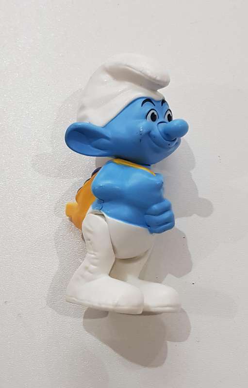 Smurfs  2013 McDonalds Blue Buddies Happy Meal Smurf. Peyo 2013 made for McDonalds.
