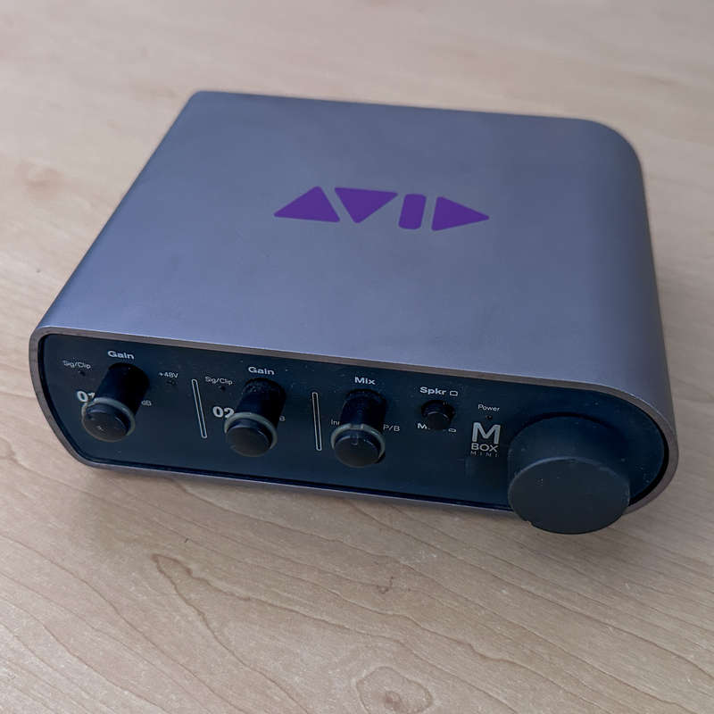 Avid Mbox Mini - USB Digital Audio Interface