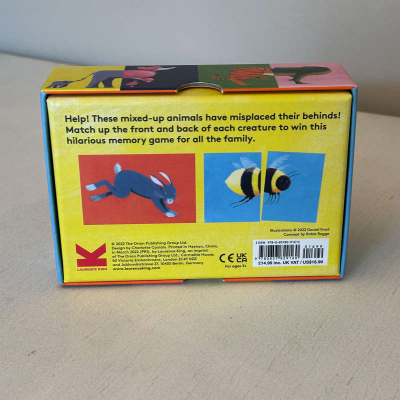 Find My Behind  Animal Memory Game