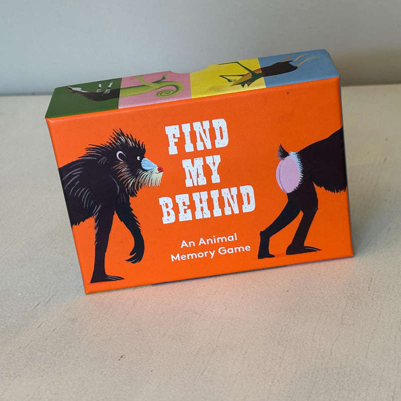 Find My Behind  Animal Memory Game