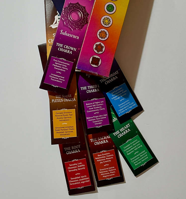7 Chakras Premium Incenses