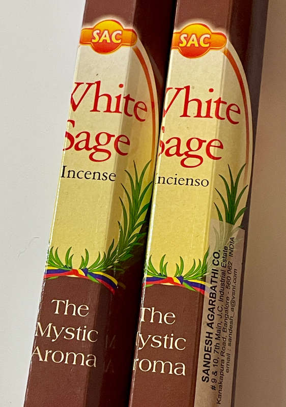 SAC White Sage Garden Incense