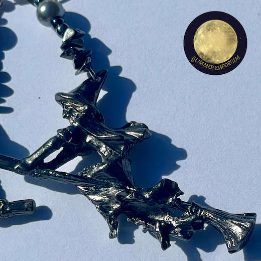 Little Witch Hematite Earrings - Image 2 Little Witch Hematite EarringsLittle Witch Hematite Earring