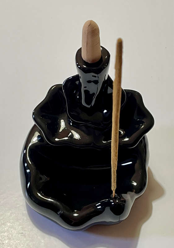 Waterfall Pond Backflow Incense Burner