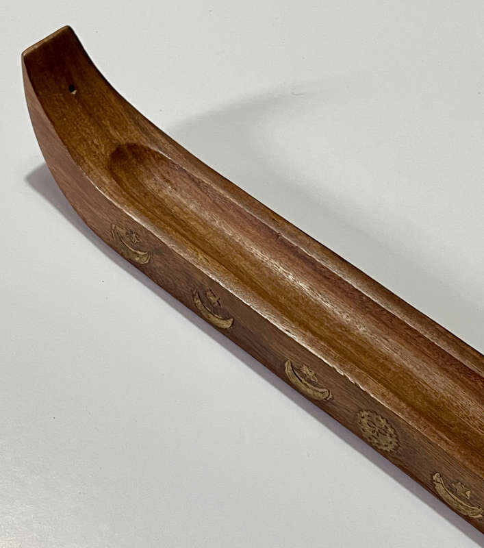 Inlaid Boat-shaped Incense Burner