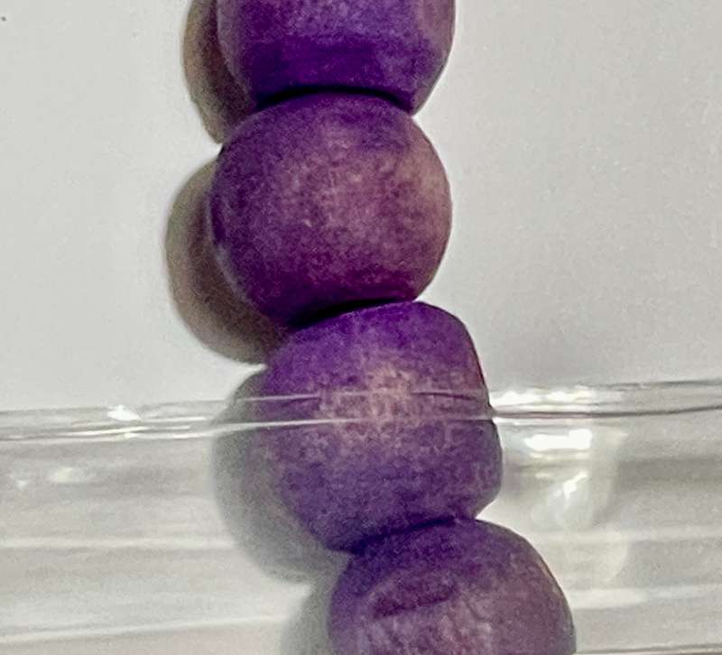 Purple Wooden Bracelet