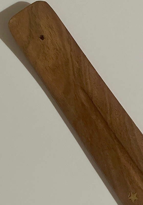 Sun Inlaid Wooden GARDEN Incense Burner