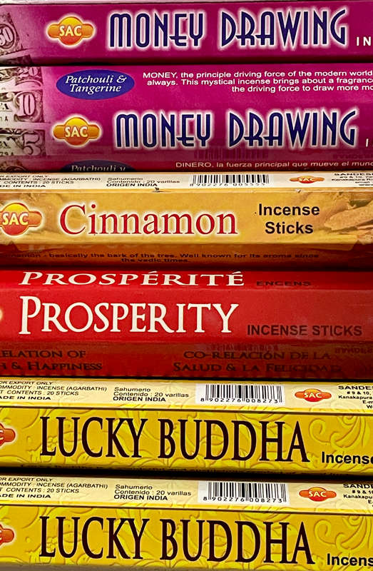 Money and Luck Incense Collection B