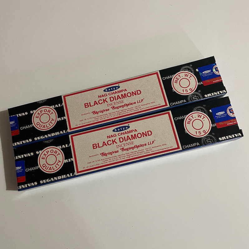 Black Diamond Incense - SATYA Nag Champa