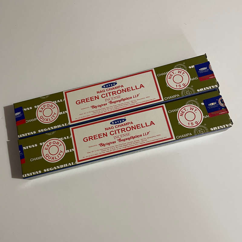 Green Citronella - SATYA Nag Champa