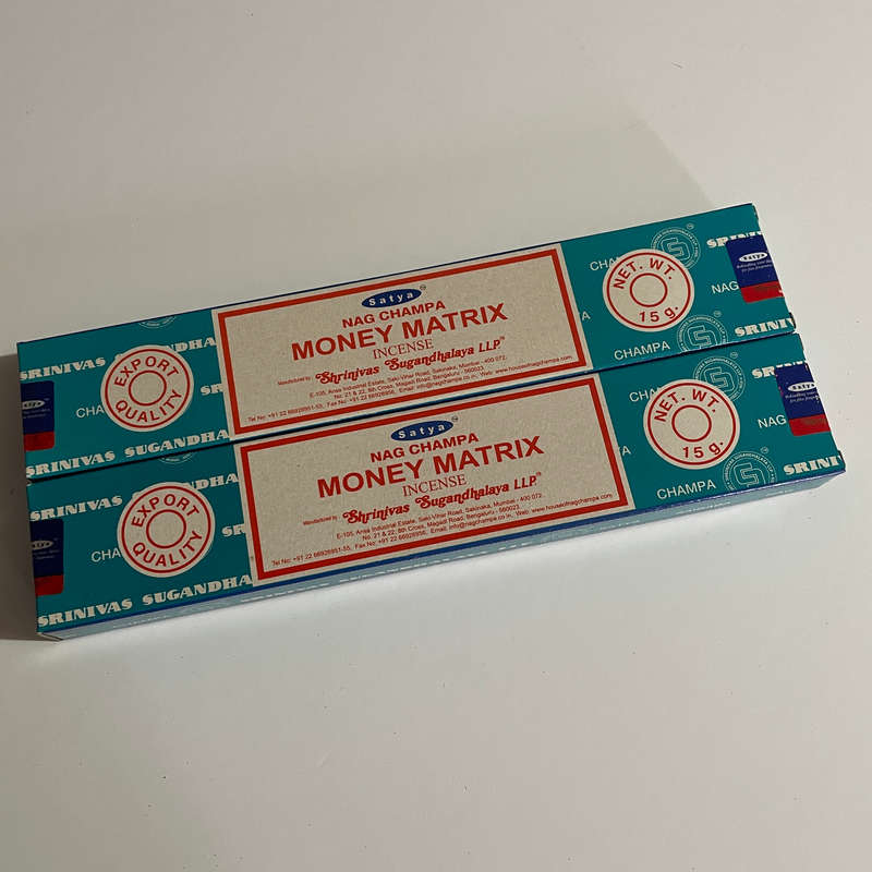 Money Matrix Incense - SATYA Nag Champa