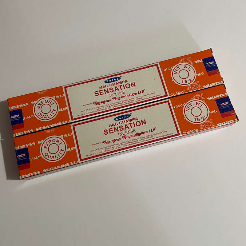 Sensation Incense - SATYA Nag Champa