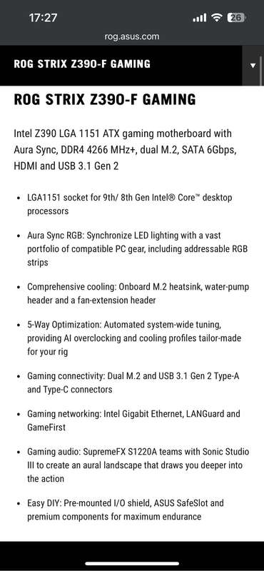9600KF Upgrade kit
