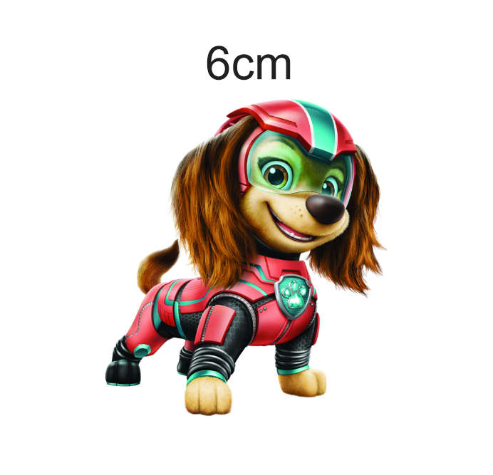 Mighty Paw Patrol Sticker Pack - 50 Pack Vinyl Stickers