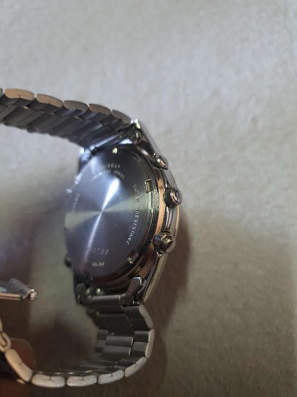Seiko Antique Analogue Quartz Sports Watch 1994 7T32