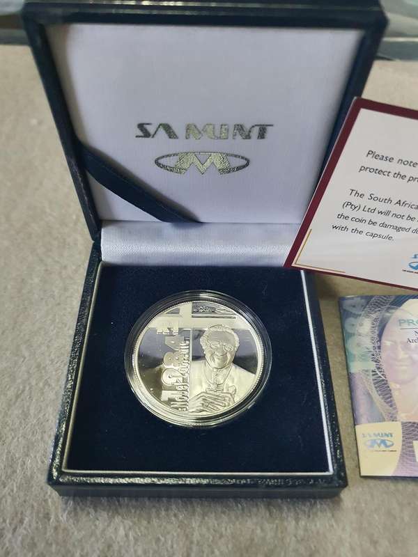 SA Mint 2006 1R Sterling Silver Coin
