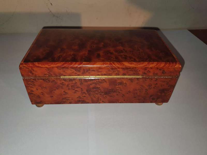Antique Thorens Swiss made music box.