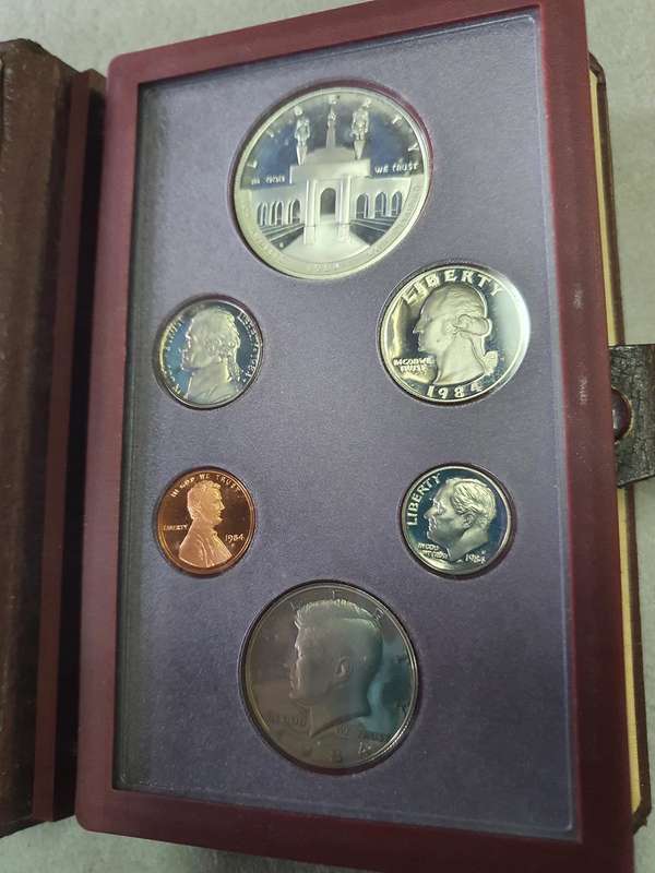 USA 1984 Olympic Prestige coin set