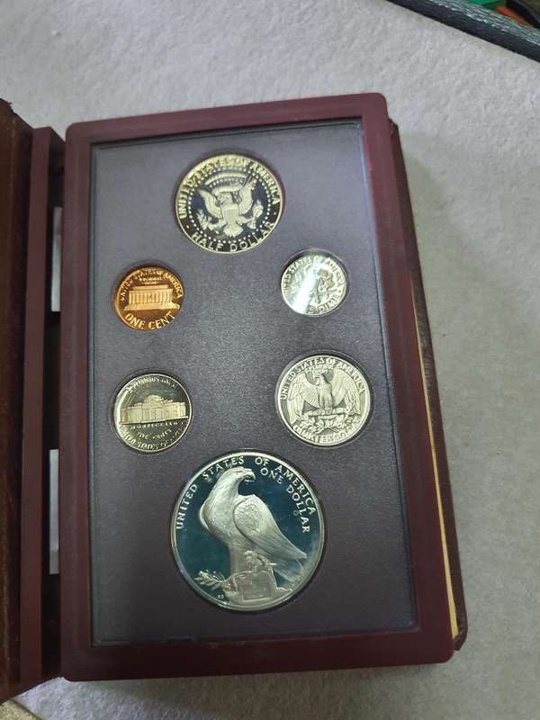 USA 1984 Olympic Prestige coin set