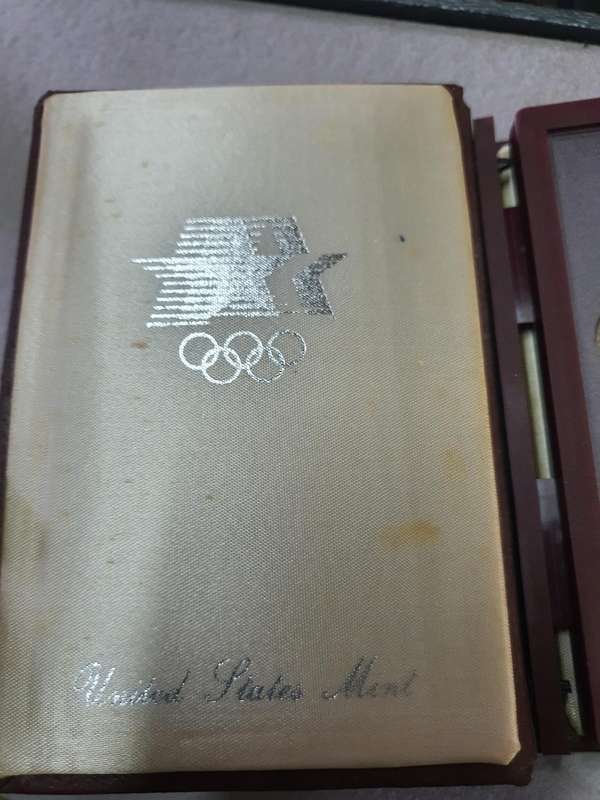 USA 1984 Olympic Prestige coin set