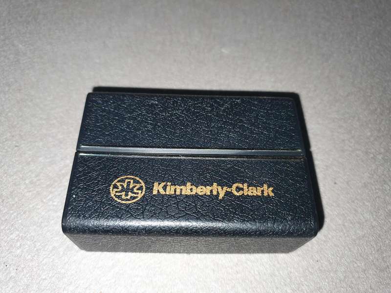 Kimberly Clark suit cufflinks