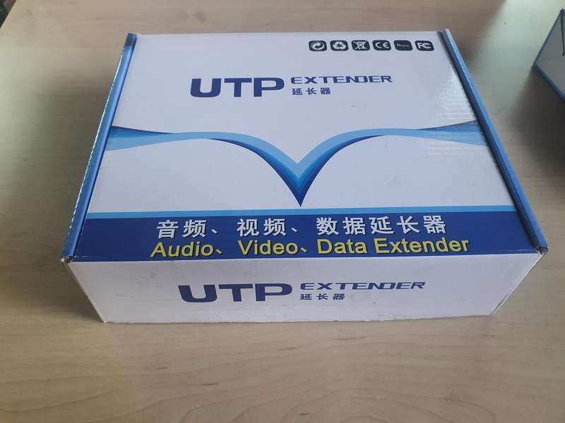 VGA and Audio UTP extender over CAT5