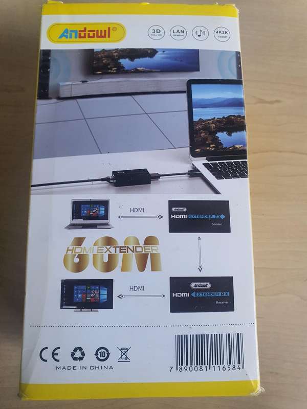 Andowl Hdmi 60M Extender