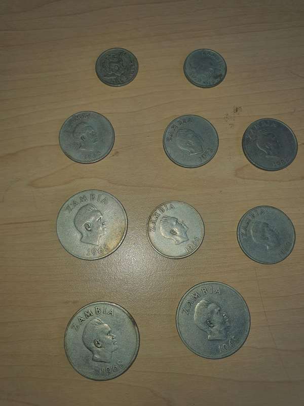 Lot off Zambia coins, please see photos