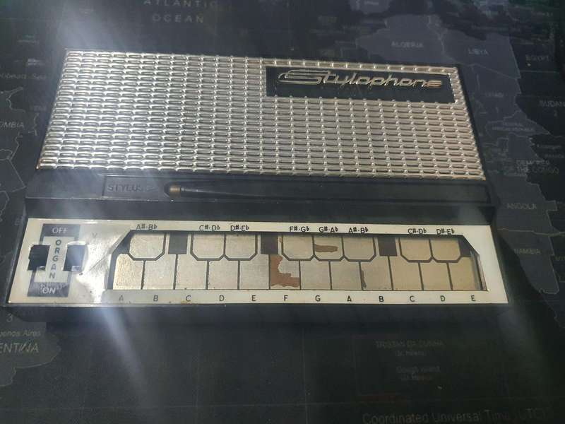Stylophone miniature analog synthesizer