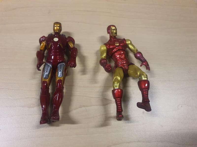 Iron Man figurines 2 off