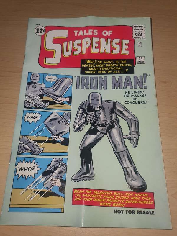 Tale of suspense Iron Man collectible comic book (2006 Reprint of the 1963 edition)