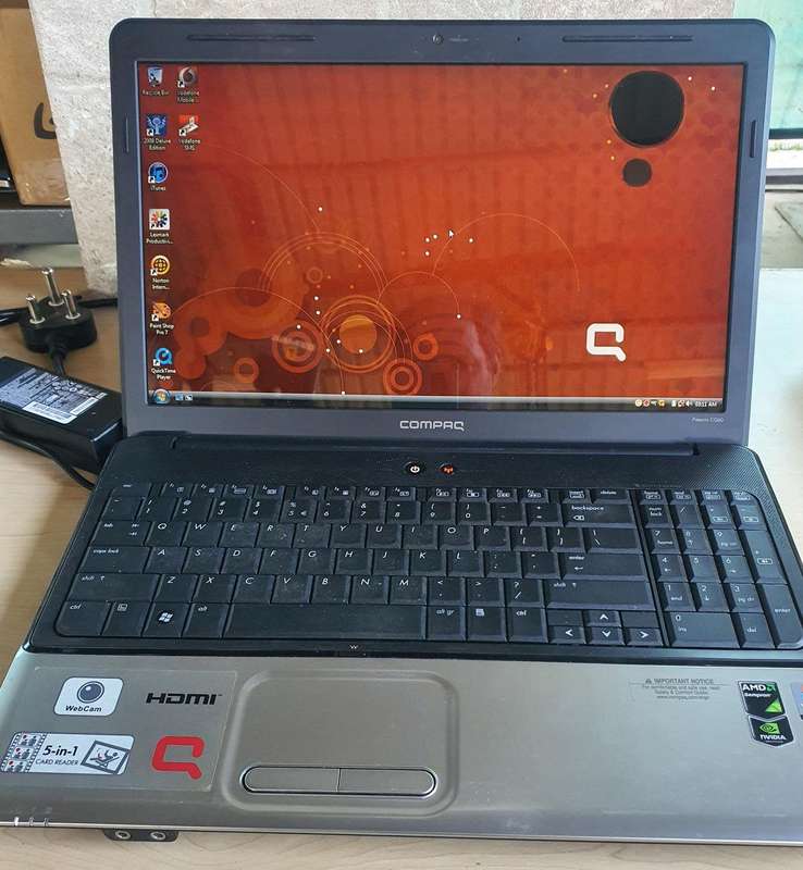Compaq Presario CQ60 Laptop Fault on screen