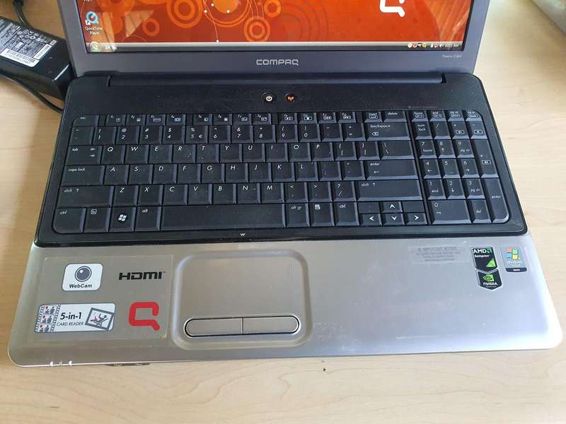 Compaq Presario CQ60 Laptop Fault on screen