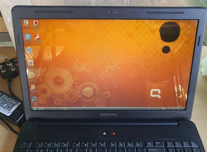 Compaq Presario CQ60 Laptop Fault on screen