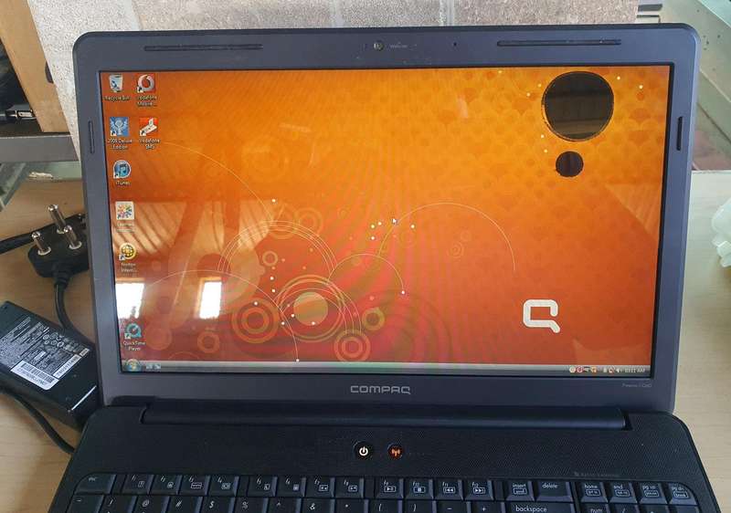 Compaq Presario CQ60 Laptop Fault on screen