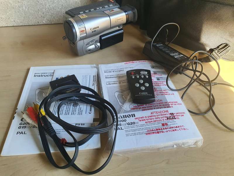 Antique Canon G15hi Video Camera