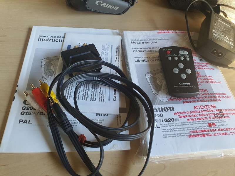 Antique Canon G15hi Video Camera