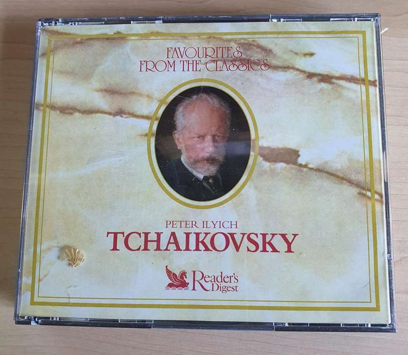 Readers Digest CD's Favourites from the classics, Peter Ilyich Tchaikovsky 3 CD Set