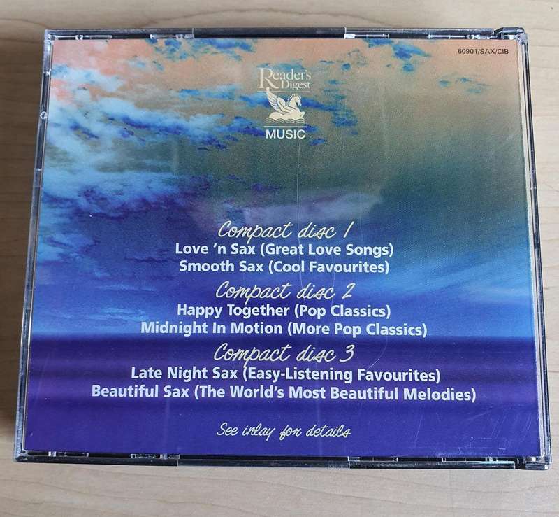 Sax Moods Readers Digest 3CD set