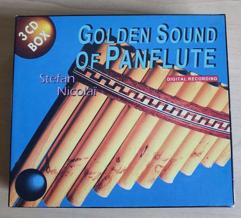 Golden Sound Of Panflute Stefan Nicolai 3CD Box
