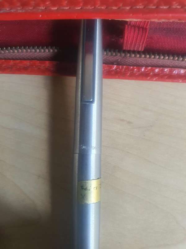 Antique Geha German made ball point pen and fountain pen set.