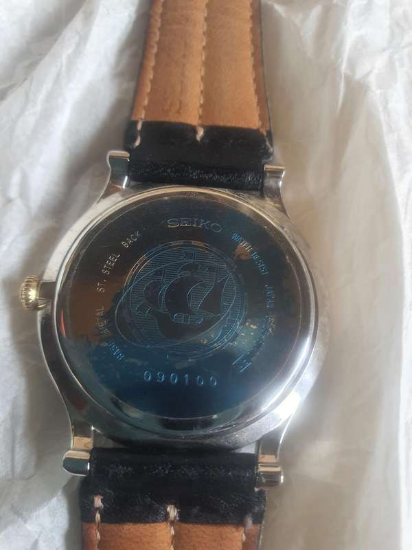 Rare Antique Seiko Age of Discovery  6F25-8000 watch.