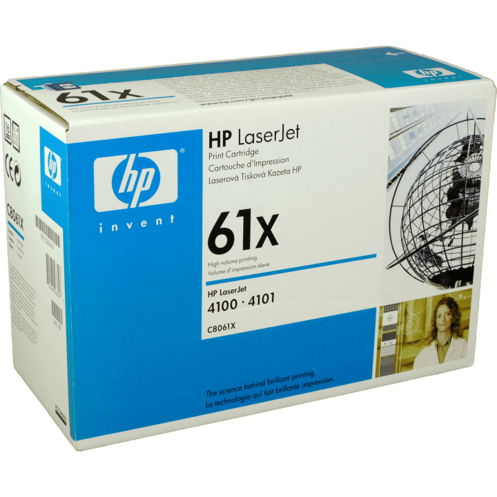 Genuine HP 61X Black Cartridge (C8061X)