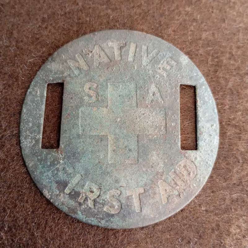 WW2 Native First Aid Buckle