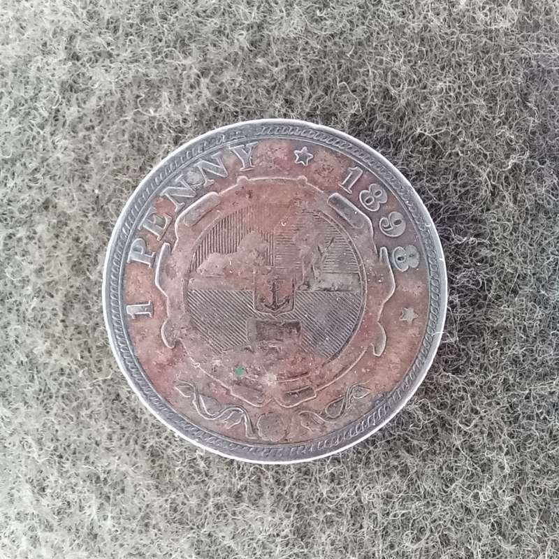 1898 1 Penny Zuid Afrik Republiek